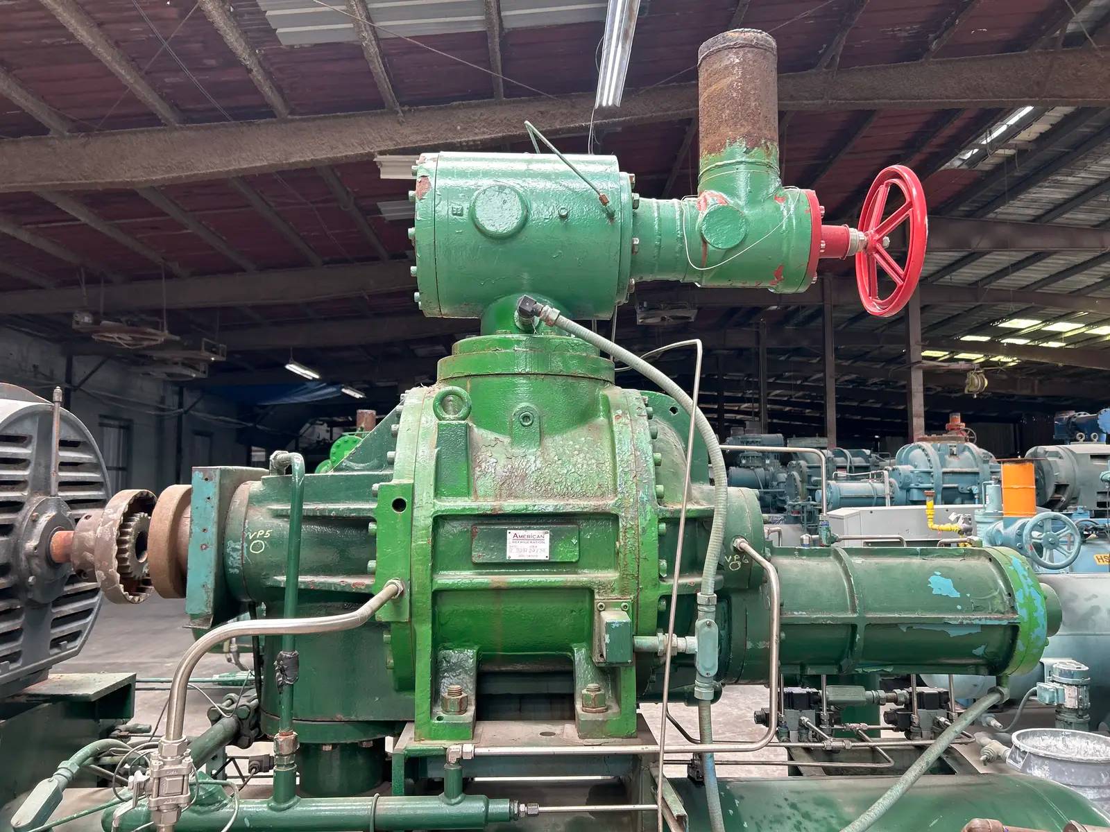 400 HP Frick #RWB-II-222E, rotary screw compressor, 460 V., Frick Quantum HD Micro Control Panel, 3600 RPM - Image 9
