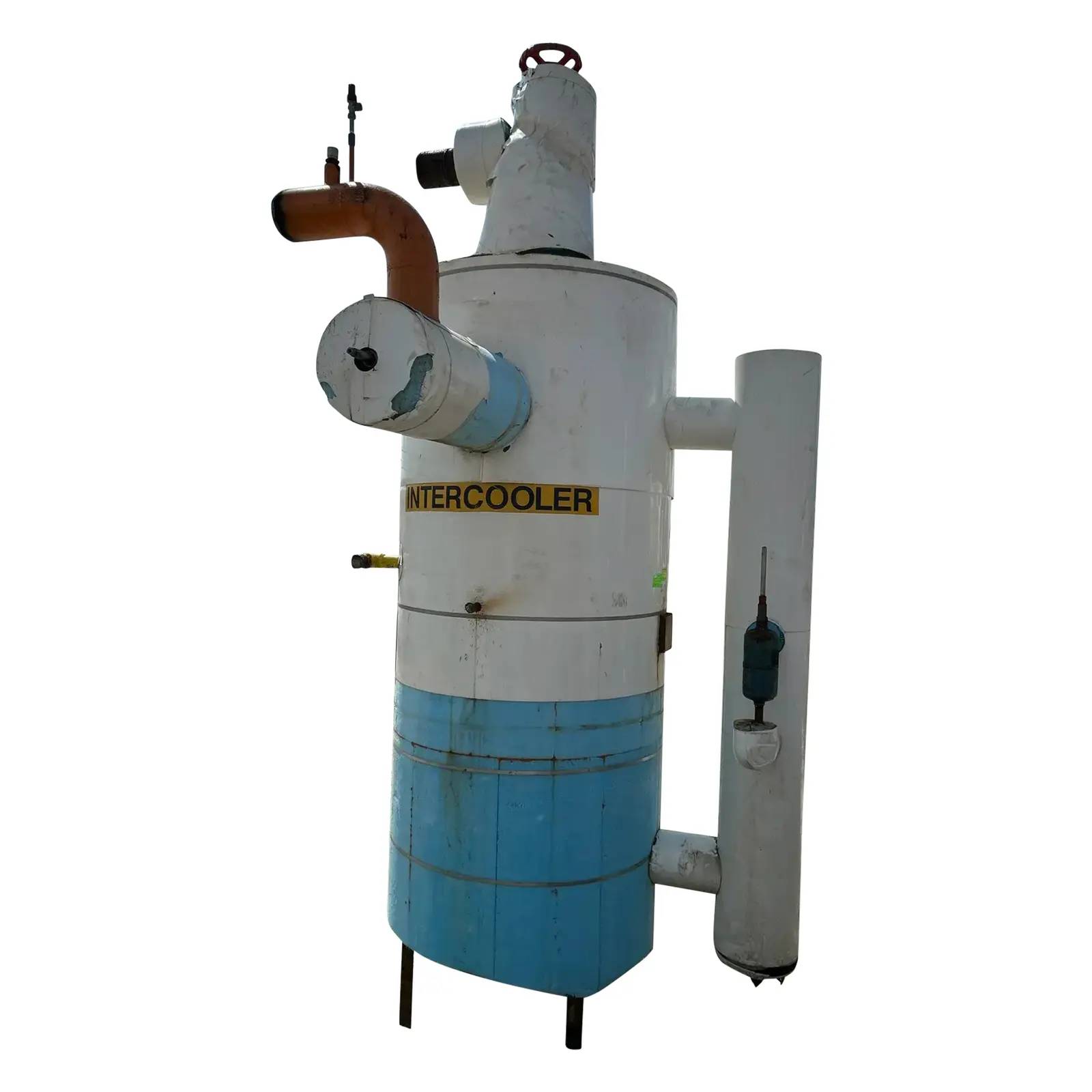 Jordan Vessel Corporation #VIC-36-96, ammonia vertical intercooler, 36" x 96" tank, 530 gallon, 1995 - Image 2