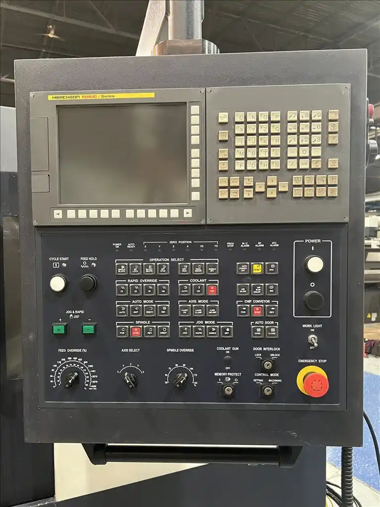 Hwacheon #Vesta-1050B, CNC vertical machining center, Fanuc i, 41.3" X, 23.6" Y, 23.6" Z, 8000 RPM, 30 - Image 7