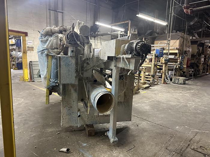 Black Clawson, 62" air knife coater with Meyer rod coater, 10.5" roll diameter, doctor blade - Image 3