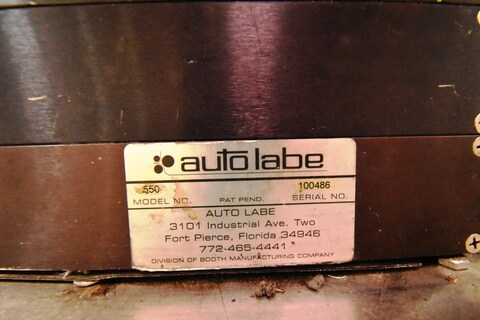 Auto Labe #280/550, labeler, front & back - Image 6