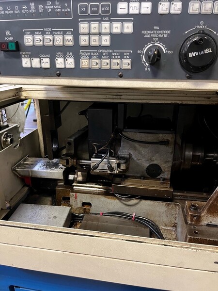 Tsugami #BS12B-II, CNC Swiss machine, 5-Axis, .500"bar diameter, 2.95 KW, 200-10000 RPM, 2001 - Image 3