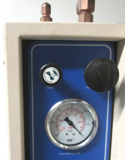 9" width x 9" H x 12" D Sheldon / Sheldon Vacuum Oven #1410, ID 9" x12" x 9", 225&deg;C, 120 V., 1 Ph, 5 Amps - Image 4