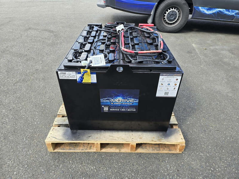 Motive Energy Systems #40-125RF-13, forklift battery, 80 V., 750 amp hours, refurbished - Image 1