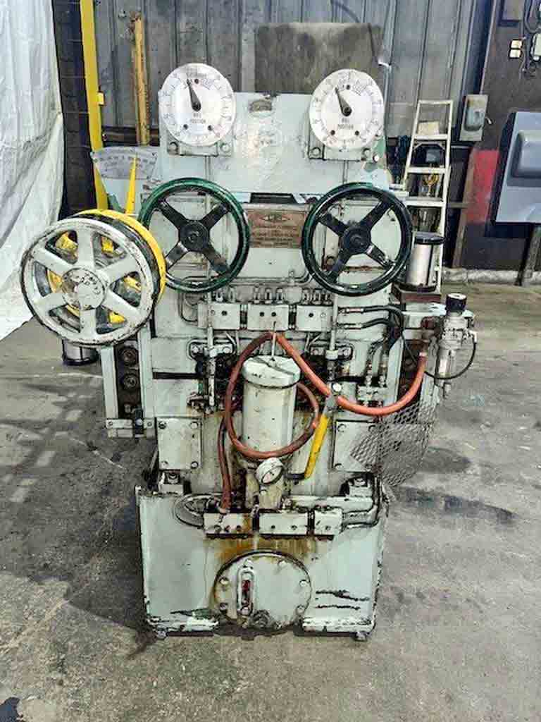 48" x 0.03" Mckay, leveler, 17 work rolls, entry & exit pinch rolls, 54" face x 2" diameter rolls, 32" - Image 6