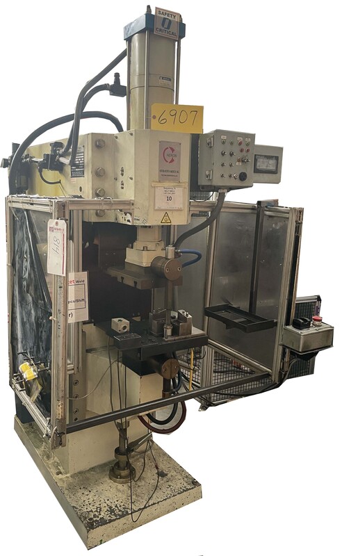 80 KVA Heron #DN-50, projection / spot welder, 12"/18" throat, 6" cylinder diameter, 440/460/480 V. - Image 1