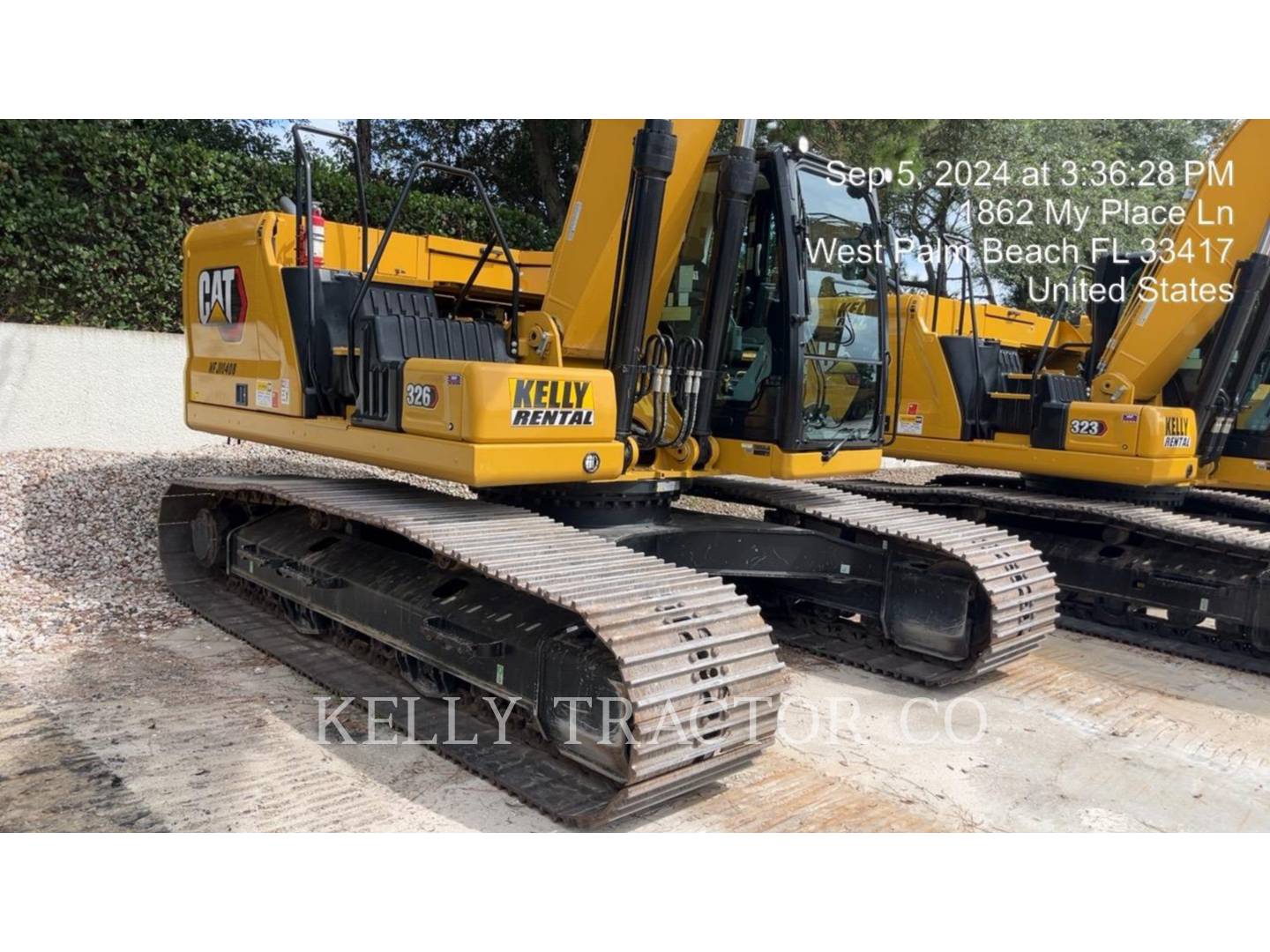 Caterpillar 326, Crawler Excavator, 1388 hours, S/N: MFJ10408, 2022 - Image 2