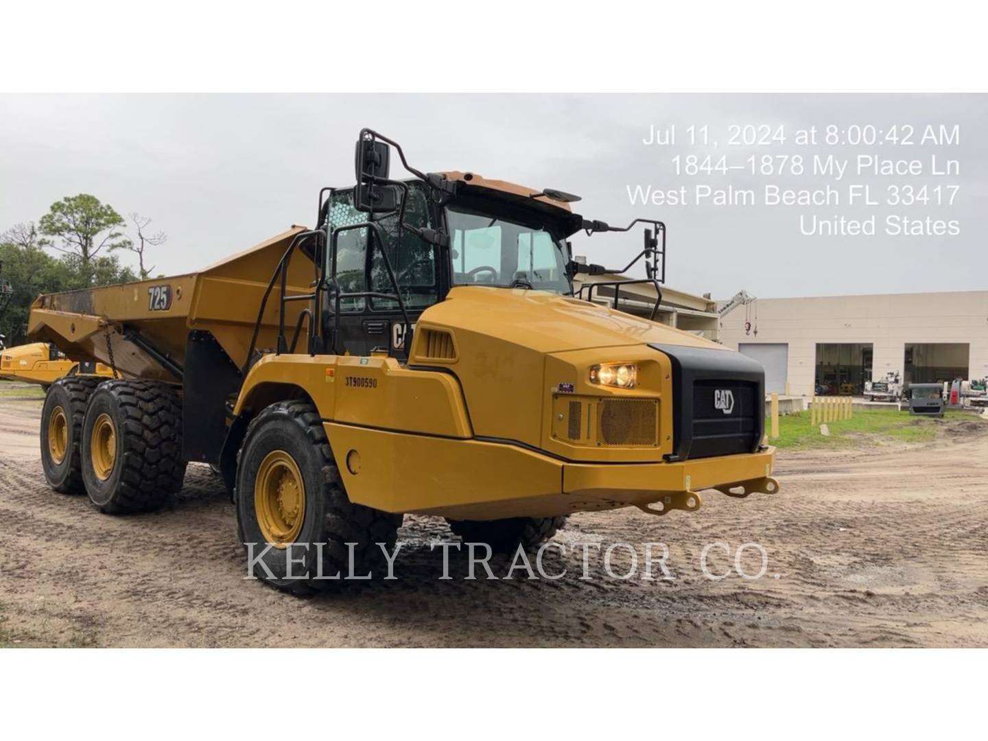 Caterpillar 725, Articulated Truck, 4615 hours, S/N: 3T900590, 2022 - Image 2