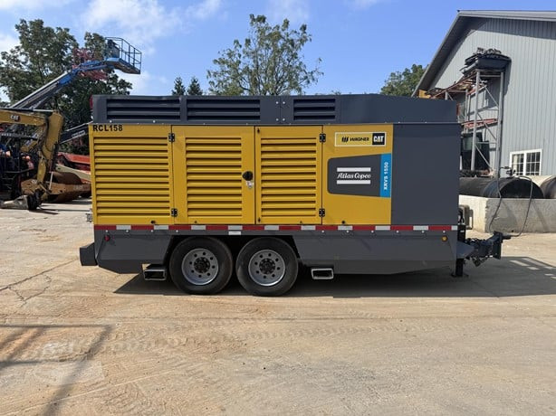 Used 1550/1350 cfm, 363/508 psi, Atlas Copco #XRVS1550CD, 2-stage, oil ...