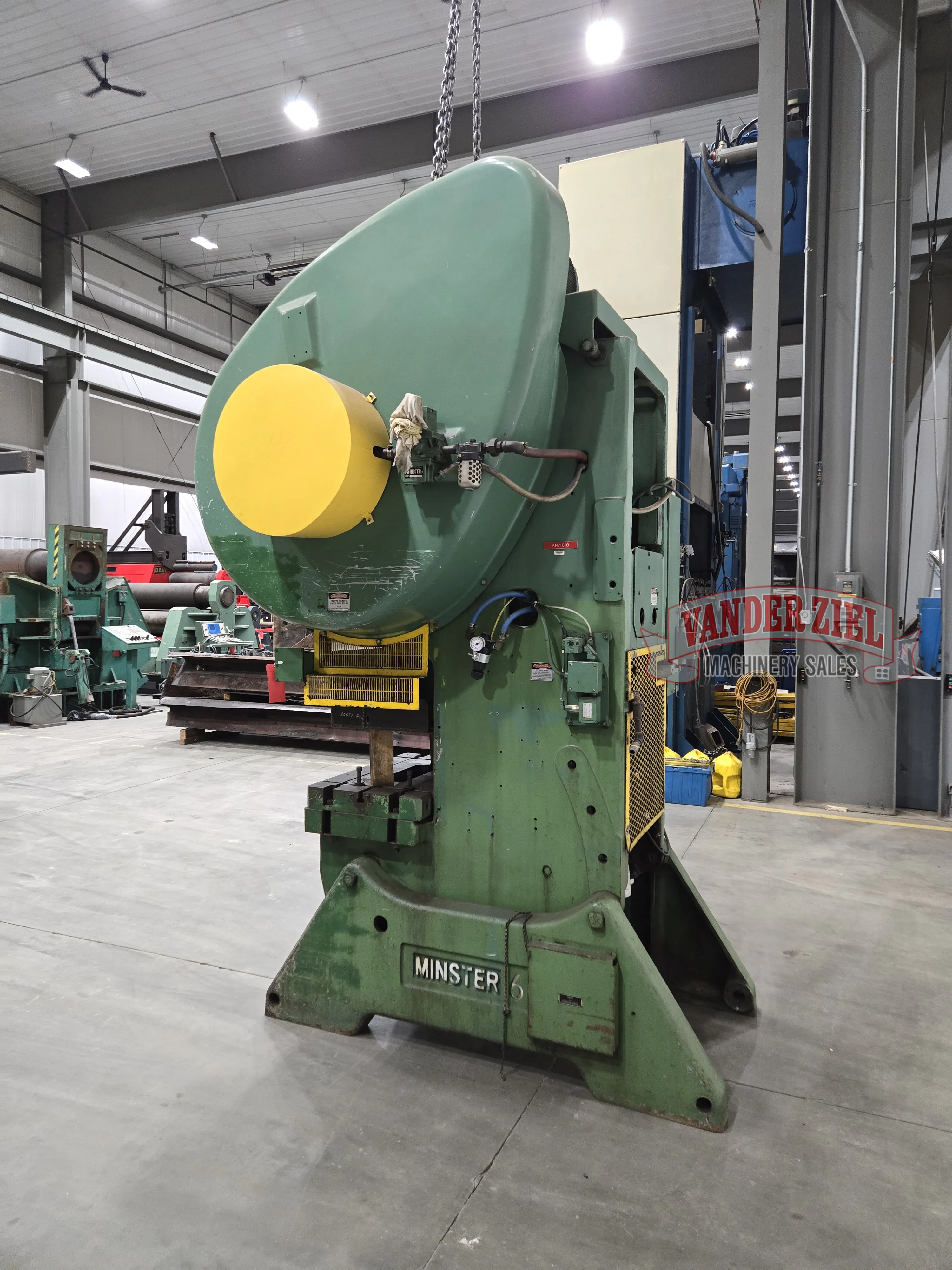 60 Ton, Minster, C-frame OBI press, 32" x21" bed - Image 6