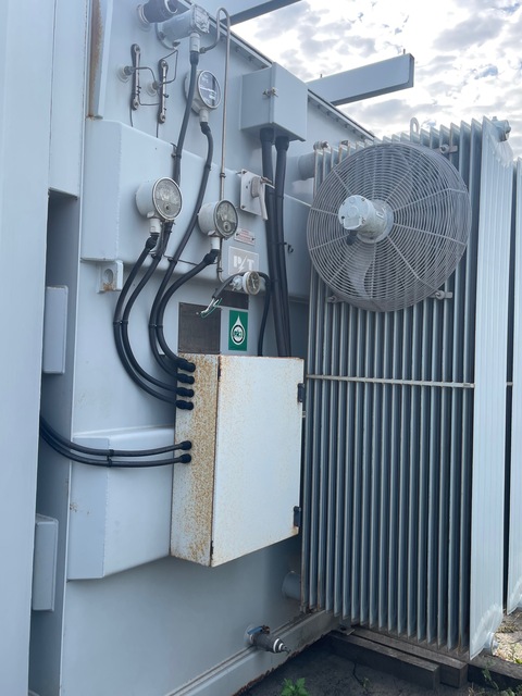 14 MVA 33000 Delta Primary, 6900Y/3984 Secondary, Pioneer transformer, surplus, 2015 - Image 5