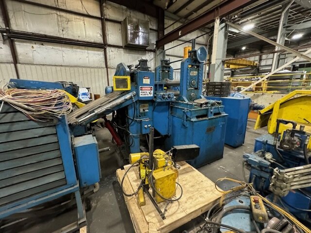 24" x .2" Emag, slitting line, 15000 lb., 64" OD, 20" ID,.050"-.200" gauge range,.500"-24" width range, 1990 - Image 4