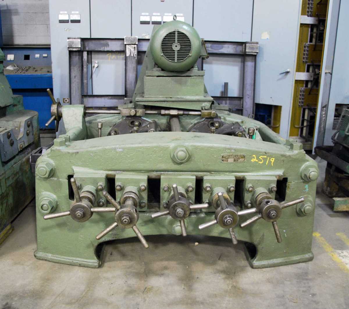 3" Bigwood #1B, 7-roll straightener, 2-driven rolls, 5-idle rolls, 393 FPM, #2519 - Image 4