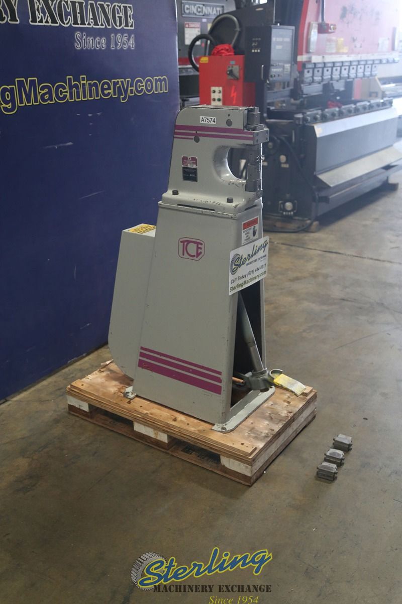 TCE Corp #1447-6DT, manual stretch wrap forming machine, tooling - Image 5