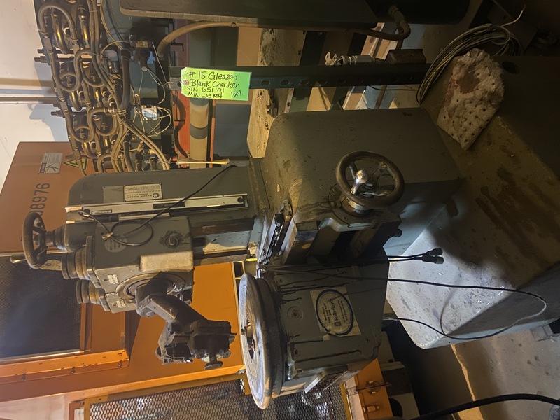 Gleason #15, gear blank checker, 2"-20" workpiece diameter - Image 3