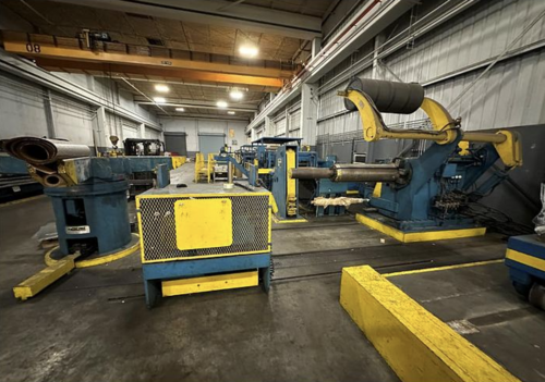 48" x .075" Cincinnati / Herr Voss, Cut-To-Length line Line, 40000 Lbs., 12"-48" Input Coil Width, 23"-192" - Image 2