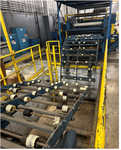 48" x .075" Cincinnati / Herr Voss, Cut-To-Length line Line, 40000 Lbs., 12"-48" Input Coil Width, 23"-192" - Image 5