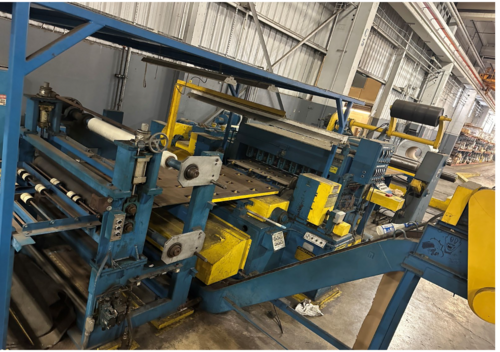 48" x .075" Cincinnati / Herr Voss, Cut-To-Length line Line, 40000 Lbs., 12"-48" Input Coil Width, 23"-192" - Image 7