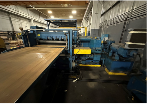 48" x .075" Cincinnati / Herr Voss, Cut-To-Length line Line, 40000 Lbs., 12"-48" Input Coil Width, 23"-192" - Image 9