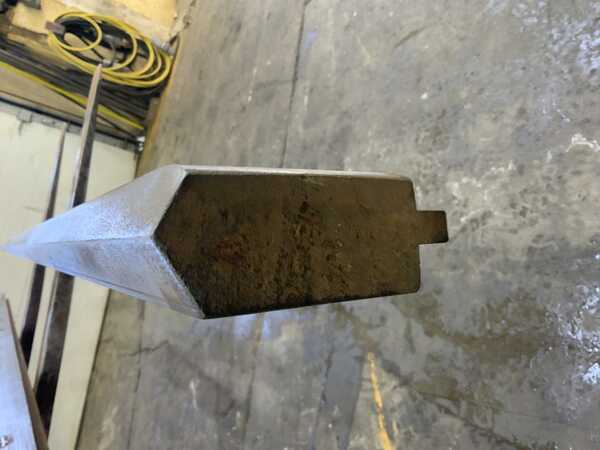 150" L, Male press brake die, 1-3/4" die width, 3-3/4" die height, 1/2" tang - Image 7