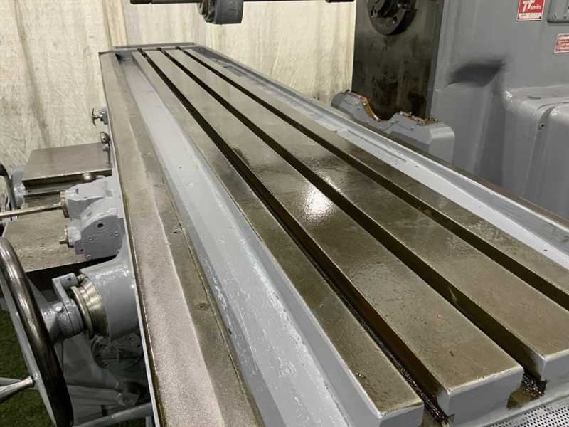Kearney & Trecker #525TF, horizontal mill, 18" x106" table, 25 HP, 4 position vertical turret stop - Image 5