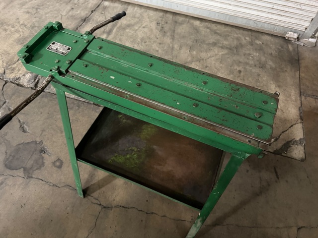 7 Stand, Lockformer #24, Cheek Bender, 20 Ga Mild Steel capacity, 24" Bend Length - Image 2