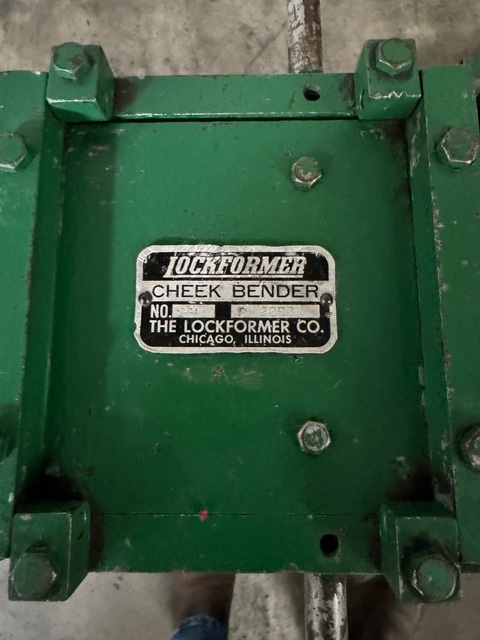 7 Stand, Lockformer #24, Cheek Bender, 20 Ga Mild Steel capacity, 24" Bend Length - Image 3