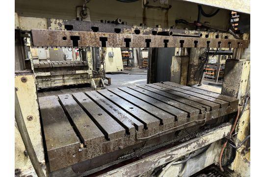 160 Ton, Minster #P2H-160G, straight side double crank press, 5.9" stroke, 23.6" Shut Height, 5.9"ram adj. - Image 4