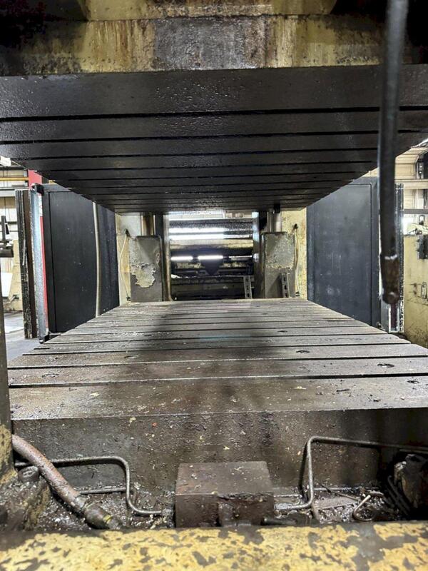 160 Ton, Minster #P2H-160G, straight side double crank press, 5.9" stroke, 23.6" Shut Height, 5.9"ram adj. - Image 6