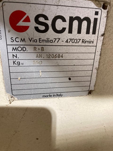 SCMI #R-8, Pin Router, 30" x36" non-tilt table, 29.5" throat, 4" spindle travel, 6.6 HP, 1/4"-5/8" collet - Image 3