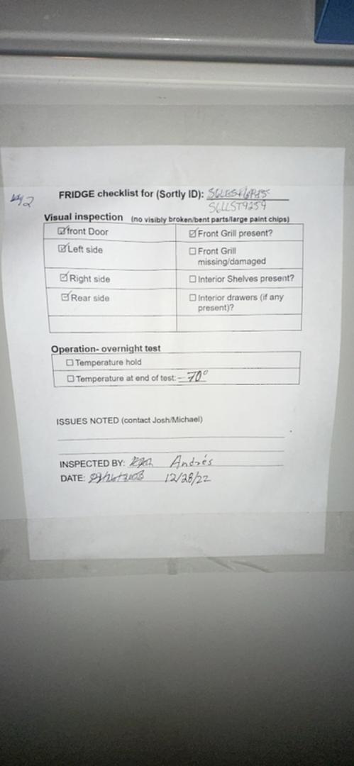 Thermo Scientific #5820, Chest Freezer, R-404A, -70 deg. C, 96" L x 31" width x 40" H, 400/147 psig, 12 Amps - Image 8