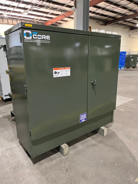 1500 KVA 13200 Delta Primary, 480Y277 Secondary, Pad, proCORE - Image 1