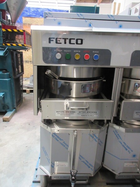 Automatic Coffee Brewer, Fetco #CBS-72A, High Volume Dual coffee brewer, open box - Image 3