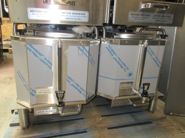 Automatic Coffee Brewer, Fetco #CBS-72A, High Volume Dual coffee brewer, open box - Image 7