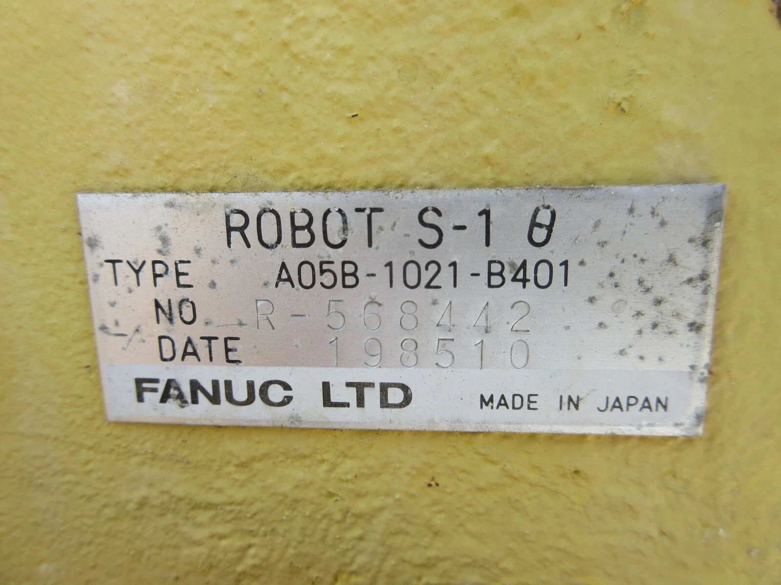Fanuc, S-10, Type A05B-1021-B401 Robot w/ GMF Robotics Karel S110 Control - Image 9