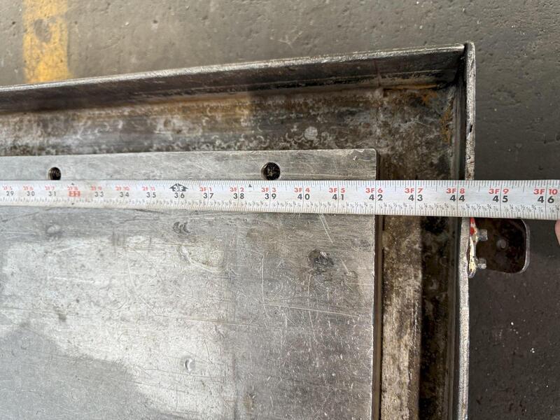72" L x 42" width x 6" H, T-slotted bolster plate, 9 T-slots - Image 6
