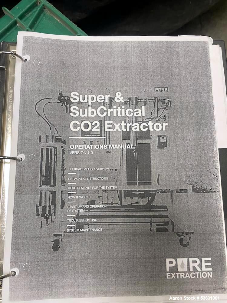 Pure Extraction, Super/Sub-Critical CO2 Automated Extraction System, 1 kg/2 hr., 5 L vessel, 3000 psi, 10-50 - Image 6