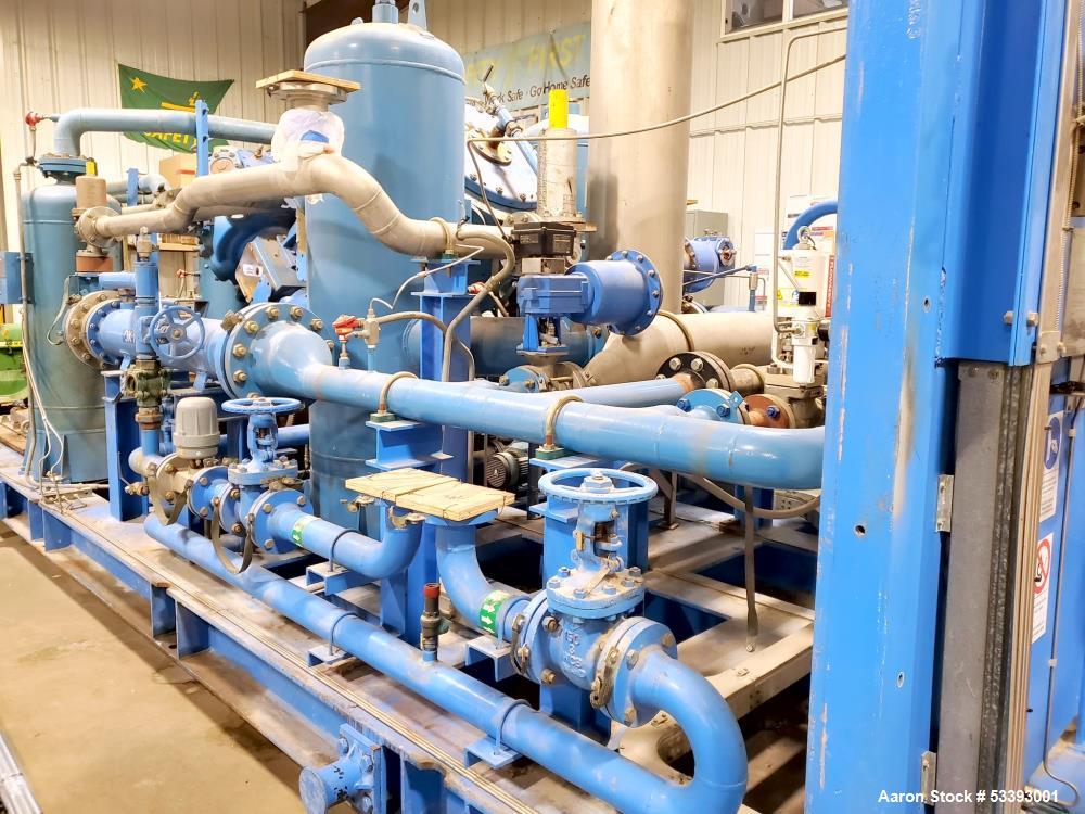 Siad, Skid Mounted Oxygen Compressor, 3-Stage, 2650 Nm3/hr., 75000 scfh handled flow, 103 GPM, 450 HP, 2003 - Image 3