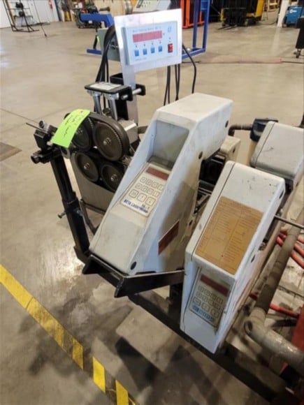 Turek & Heller #WU-11, tubular encapsulated cable tube mill, R to L, 25 FPM, upgraded 2022 - Image 4