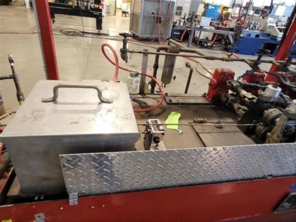 Turek & Heller #WU-11, tubular encapsulated cable tube mill, R to L, 25 FPM, upgraded 2022 - Image 5