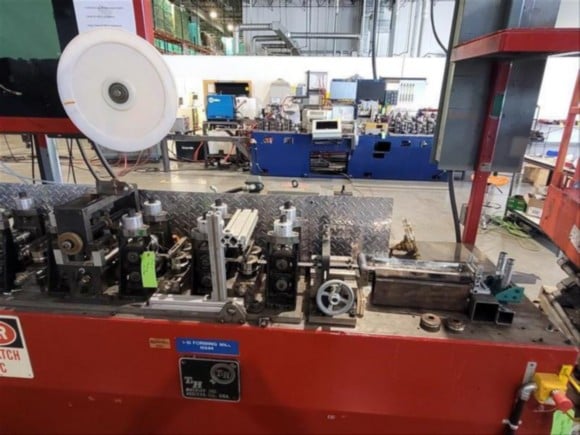 Turek & Heller #WU-11, tubular encapsulated cable tube mill, R to L, 25 FPM, upgraded 2022 - Image 9