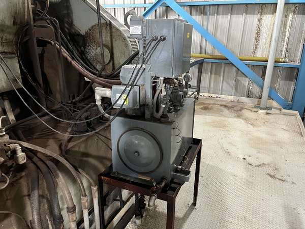 49" Krauss Maffei #HZ125/2.5Si, 316 Stainless Steel horizontal peeler centrifuge, Siphon peeler, 49" mm - Image 7