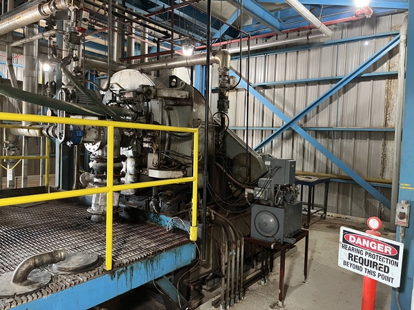 49" Krauss Maffei #HZ125/2.5Si, 316 Stainless Steel horizontal peeler centrifuge, Siphon peeler, 49" mm - Image 8