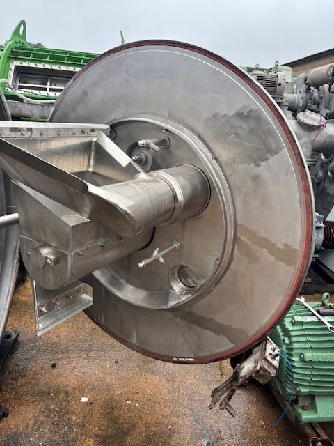 49" Krauss Maffei #HZ125/2.5Si, 316 Stainless Steel horizontal peeler centrifuge, Siphon peeler, 49" mm - Image 10