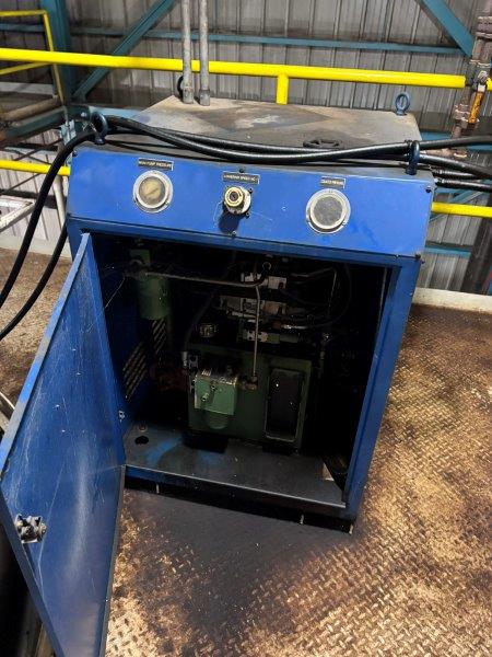 Rosenmund, 4 square meter nutsche filter, Stainless Steel, 10 HP main drive, hydraulic pack, 1986, rebuilt - Image 5