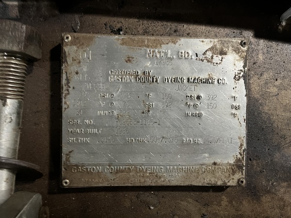 Rosenmund, 4 square meter nutsche filter, Stainless Steel, 10 HP main drive, hydraulic pack, 1986, rebuilt - Image 8