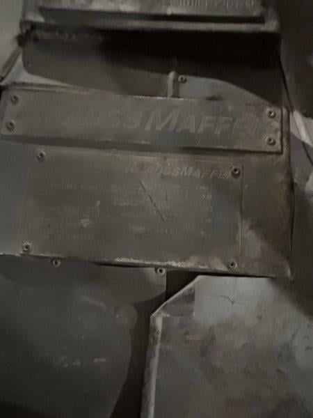 Krauss Maffei #MT-4/300, 4 cubie meter nauta mixer/dryer, 304L Stainless Steel, conical orbital screw, 1991 - Image 6