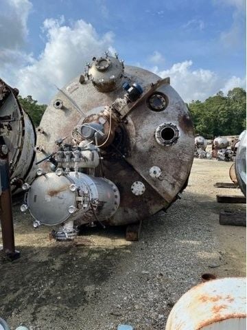 212 cu.ft. Jaygo #DF6000-VD2, nauta mixer/dryer, 304L Stainless Steel, conical orbital screw, 20 HP, 2001 - Image 4