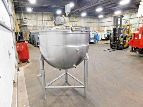 200 gallon Stainless jacketed mixing kettle, 48" dia. x 36" deep, 2 HP, 230/460 V., 3 phase - Image 7