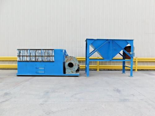 AAF #B, dust arrestor size 3-7 dust collector, 10 HP, 1710 RPM, 107" x 36" hopper - Image 1